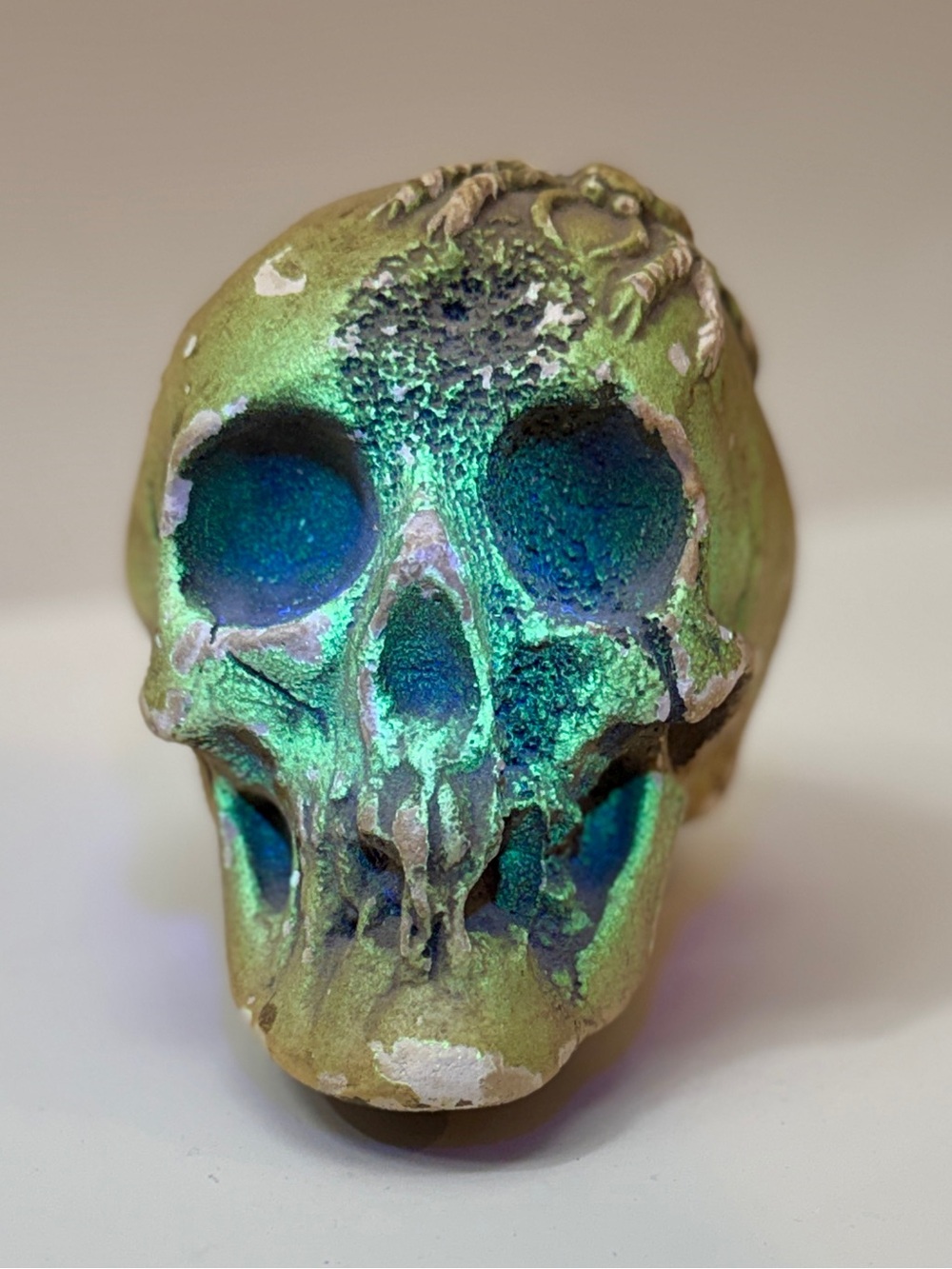 Vintage Disneyland Haunted Mansion Randotti #892 Spider Skull Glow in Dark
